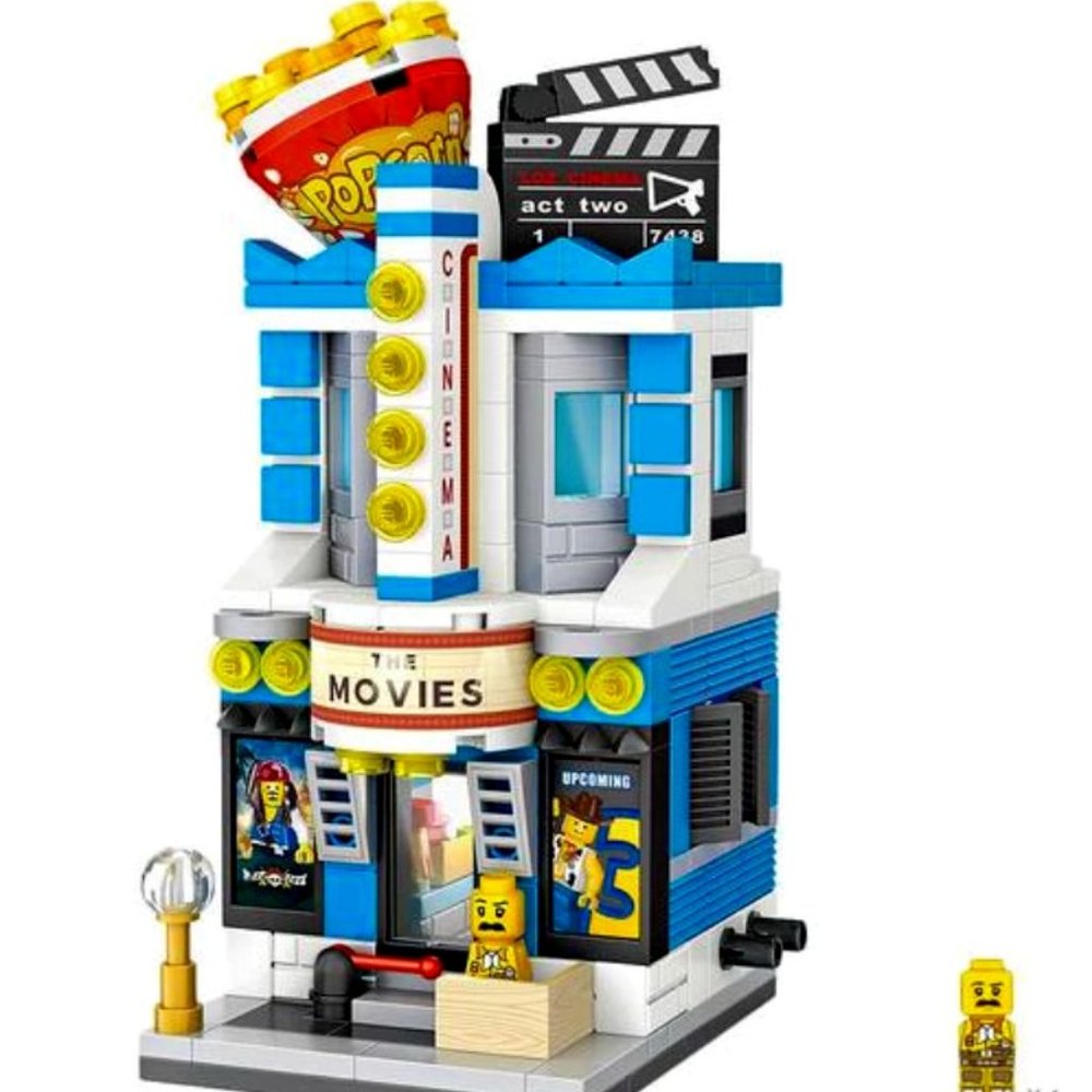 LOZ MINI Blocks - Kids Building Toys Bricks Movie Theatre